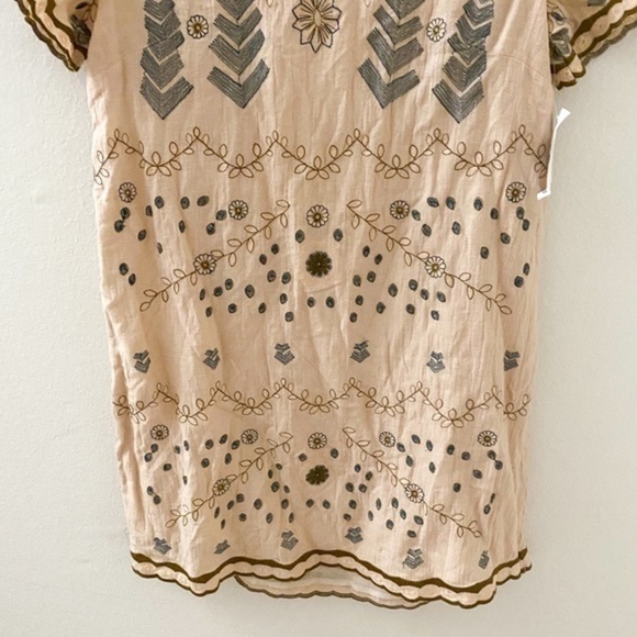 Sadie and sage embroidered open back mini dress NWT - Picture 5 of 9